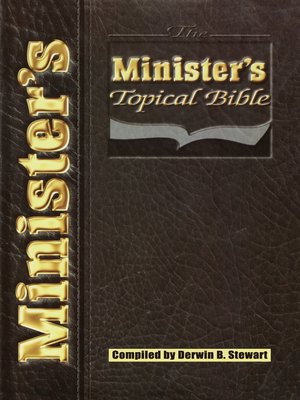 cover image of The Minister's Topical Bible